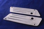 Talon Billets - Chrome Billet CNC Aluminum  Saddlebags Latch Cover Face 4 Harley Touring 93-13