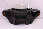 Talon Billets - BATWING FAIRING WINDSHIELD PAINTED VIVID 4 YAMAHA V STAR 650 1100 CLASSIC 6X9"