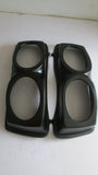 Talon Billets - BAGGER SADDLEBAGS DUAL 6x9" dSPEAKERS Lid Touring HARLEY ROAD KING SOFTAIL 97-13