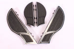 Talon Billets - Billet Foot Board Footboards & Passenger Floorboards Harley Touring Fl Softail