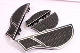 Talon Billets - Billet Foot Board Footboards & Passenger Floorboards Harley Touring Fl Softail