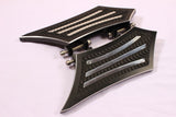 Talon Billets - Billet Foot Board Floorboards Passenger Rear 4 Harley Touring Softail Road King