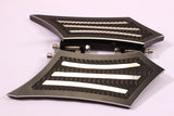 Talon Billets - Billet Foot Board Floorboards Passenger Rear 4 Harley Touring Softail Road King