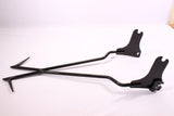 Talon Billets - Y17 Tall A3 Black Bagger Backrest Sissy Bar 4 Harley Touring Road King Street Electra Glide 97-08