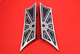 Talon Billets - FOOTPEGS FLOORBOARDS FOOTBOARDS PEGS BOARDS REST REAR HARLEY TOURING SOFTAIL