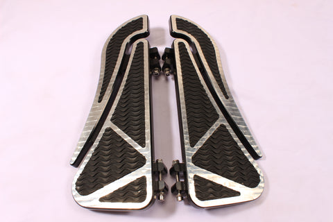 Talon Billets - Billet Footboard Floorboards Foot Board Harley Touring Road King Street Glide