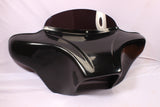 Talon Billets - Painted Batwing Fairing Windshield For Harley Touring Road King Classic Flhrc 4x5" Speaker