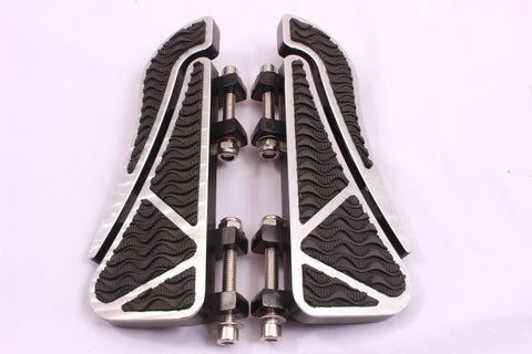 Talon Billets - Billet Footboard Floorboards Rear Passenger Foot Board Harley Touring Softail