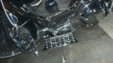 Talon Billets - ALUMINUM FOOTPEGS FLOORBOARDS PEGS BOARDS REST HARLEY TOURING FL SOFTAIL 80-13