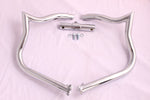 CHROME ENGINE GUARD HIGHWAY CRASH BAR 4 TOURING HARLEY ROAD KING GLIDE 1 1/2