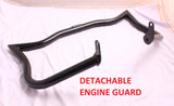 Detachable Engine Guard Highway Crash Bar 4 Softail Heritage Fatboy Lo FLSTF