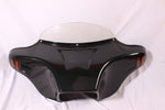 Talon Billets - Unpainted Batwing Fairing Windshield Harley FLD Dyna Switchback 4X5” Holes