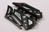 Talon Billets - Used Rear Pegs Footboards Floorboards Foot 4 Harley Touring Road King Softail