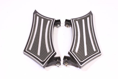 Talon Billets - FOOPEGS FLOORBOARDS FOOTBOARDS PEGS BOARDS HARLEY TOURING ROAD KING STREET FL