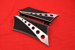 Talon Billets - Footpegs Floorboards Footboards 4  Harley Touring Fl Softail Road King Glide