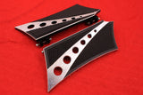 Talon Billets - Footpegs Floorboards Footboards 4  Harley Touring Fl Softail Road King Glide