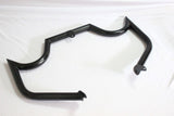 Talon Billets - Black Highway Crash Bar Engine Guard 91-17 Harley Dyna Super Glide Street Bob