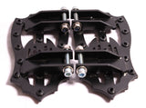 Talon Billets - REAR FOOTPEGS FLOORBOARDS FOOTBOARDS HARLEY TOURING ROAD KING ULTRA GLIDE FLT FL