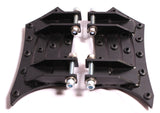 Talon Billets - REAR FOOTPEGS FLOOR BOARDS PEGS FLOORBOARD 4 HARLEY TOURING ROAD STREET FL ULTRA