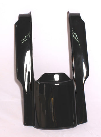 Talon Billets - 8" Painted Harley Rear Fender Stretched Filler Extension Touring Glide 94-08