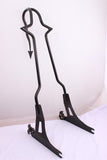 Talon Billets - Y57 Tall A5 Black Tall Backrest Sissy Bar For Harley Dyna Super Glide Street Bob Fxdc Fxdb